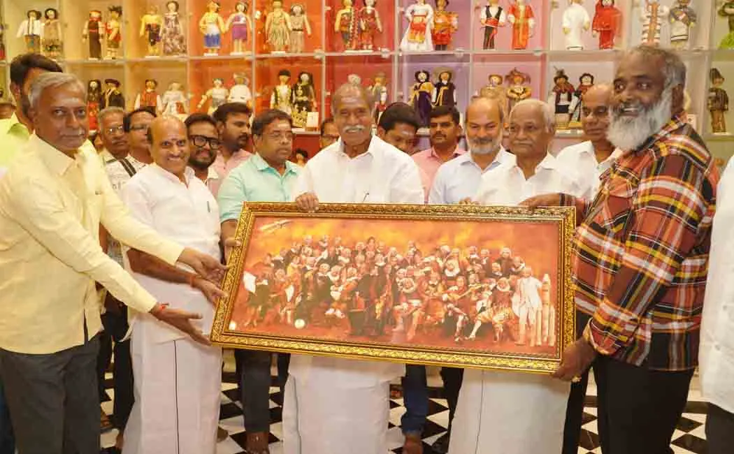 Opening ceremony Of Artist AP Shreethar's Wonders of White Town 